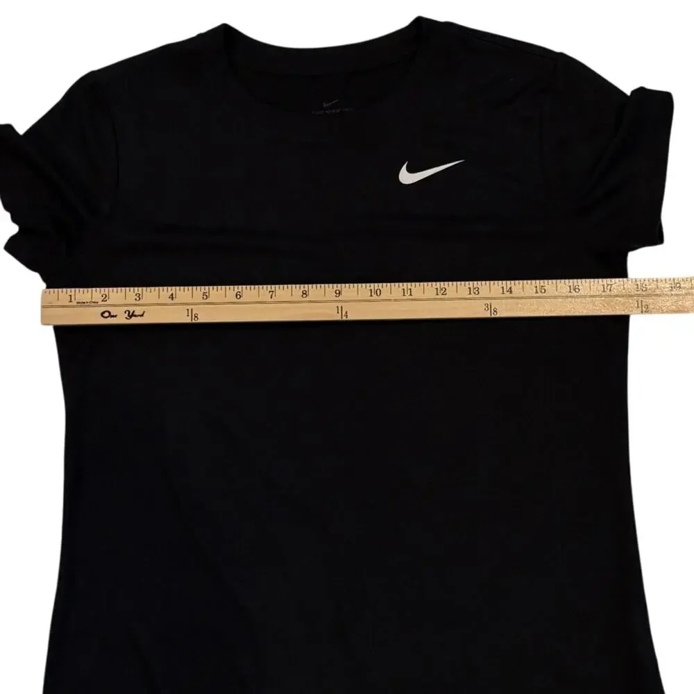 Nike Running Shirts Lot of 3 Womens Small Black Dri Fit Short Sleeve Long Sleeve